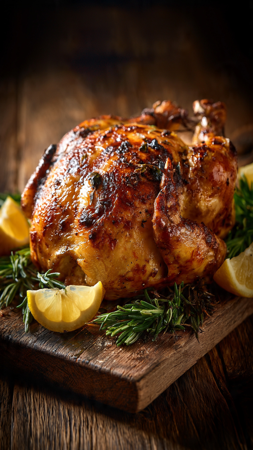 Easy Rotisserie Chicken Recipe (Juicy, Golden, and Done in Minutes)