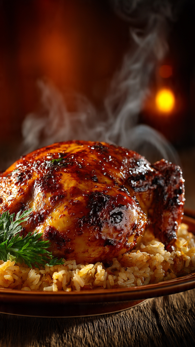 Cheesy Rotisserie Chicken and Rice Casserole
