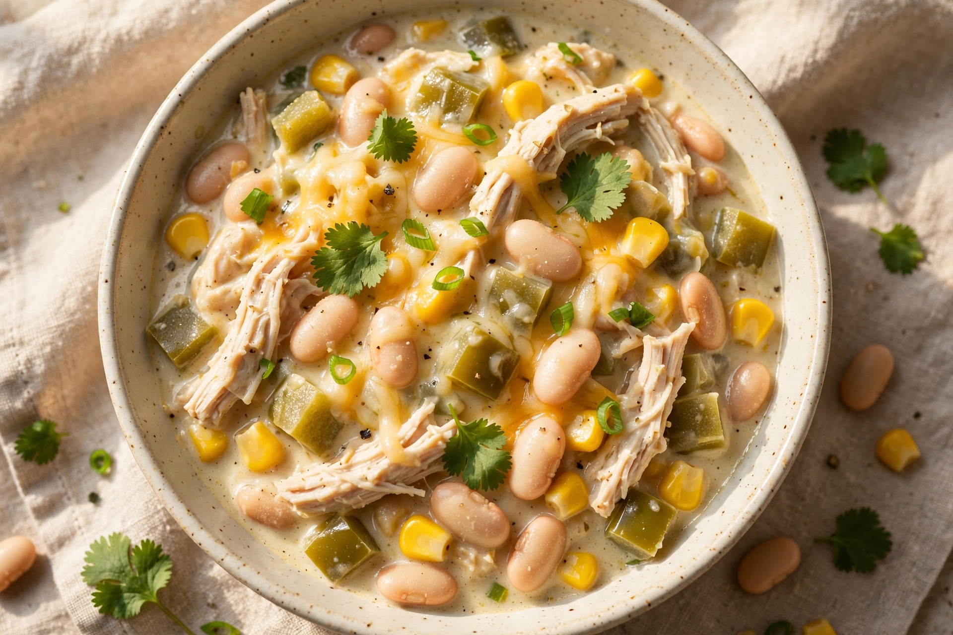 5-Ingredient White Chicken Chili