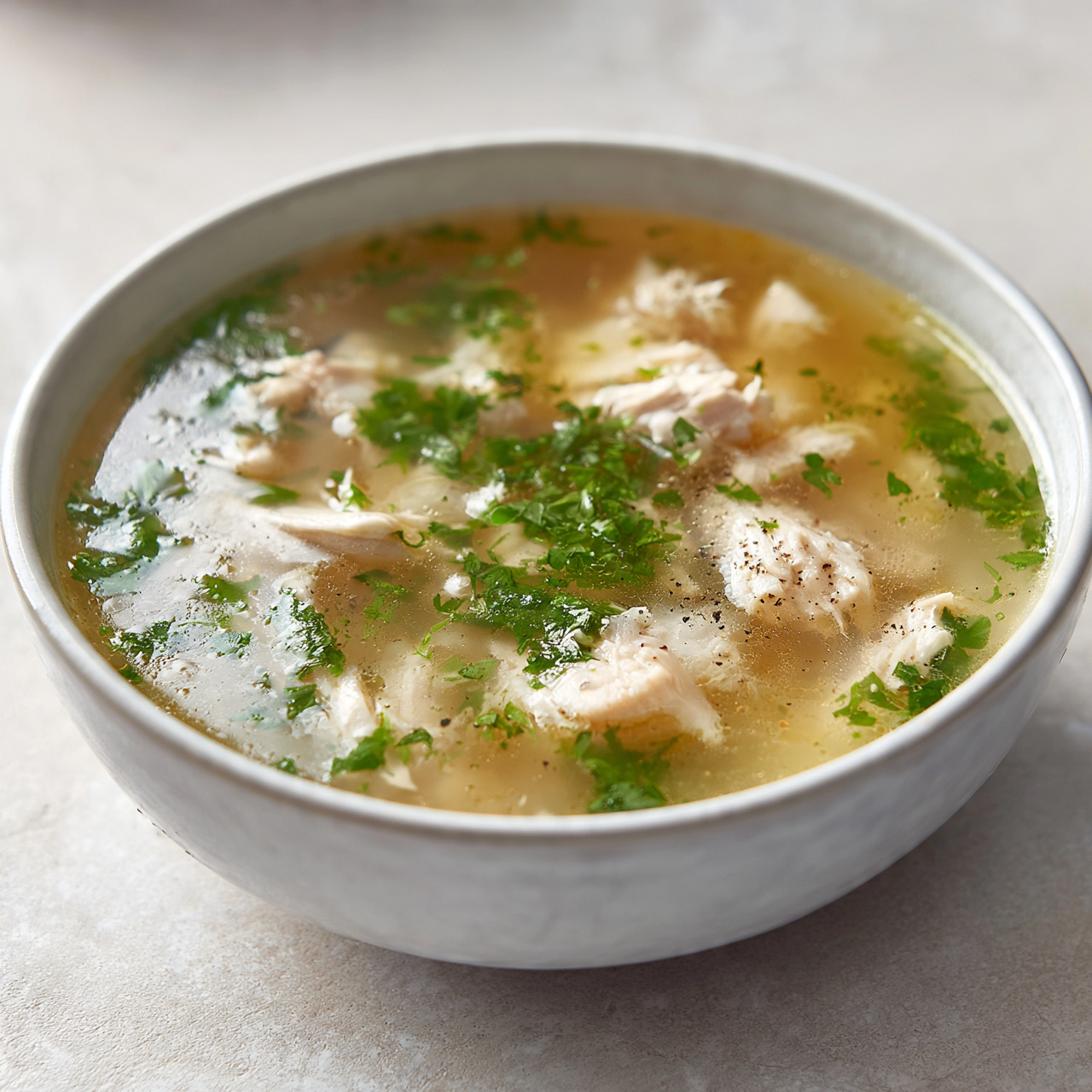 Cozy Crockpot Lemon Chicken Orzo Soup