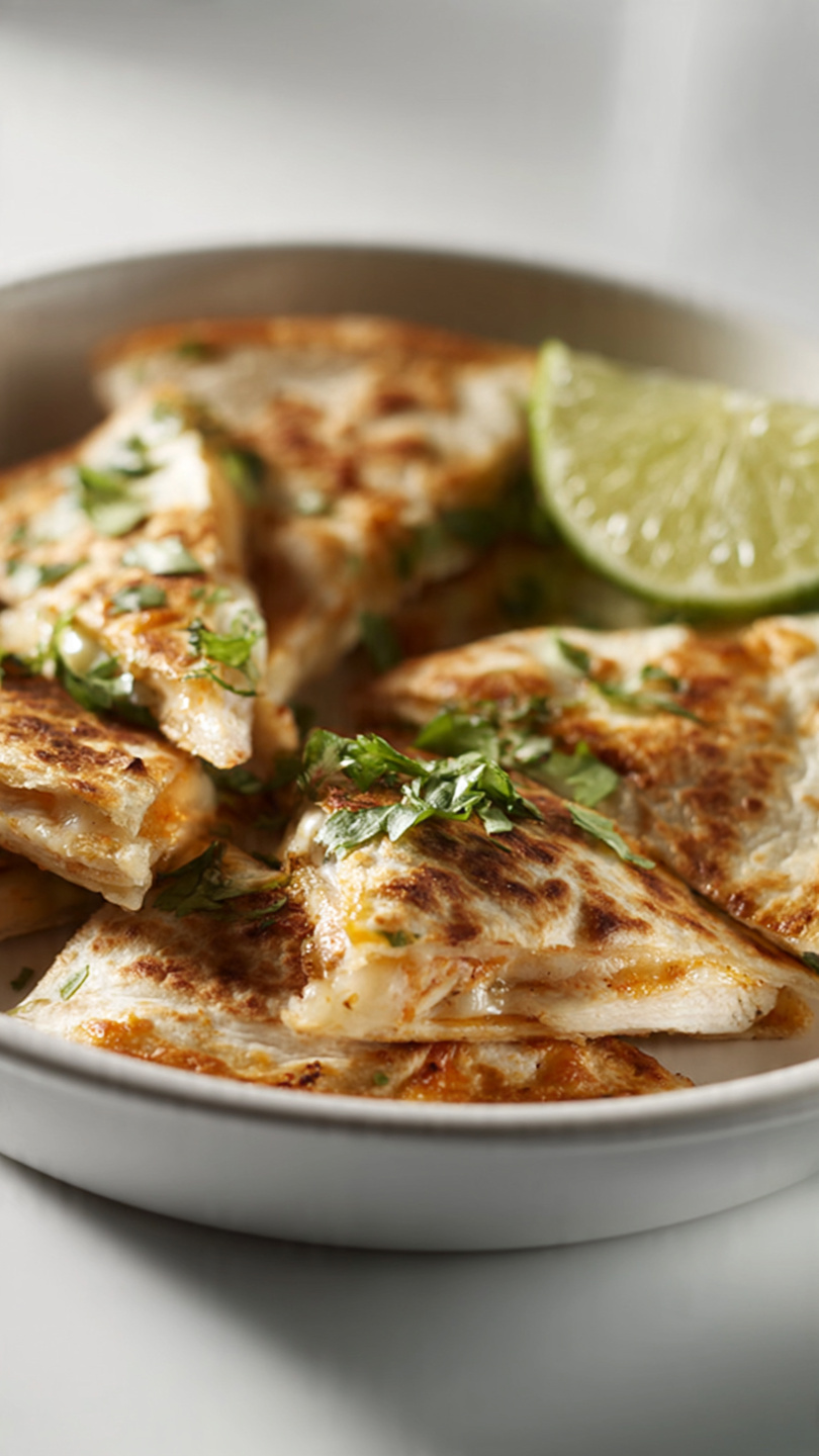 Crispy Chicken Quesadillas (Better Than Taco Bell!)