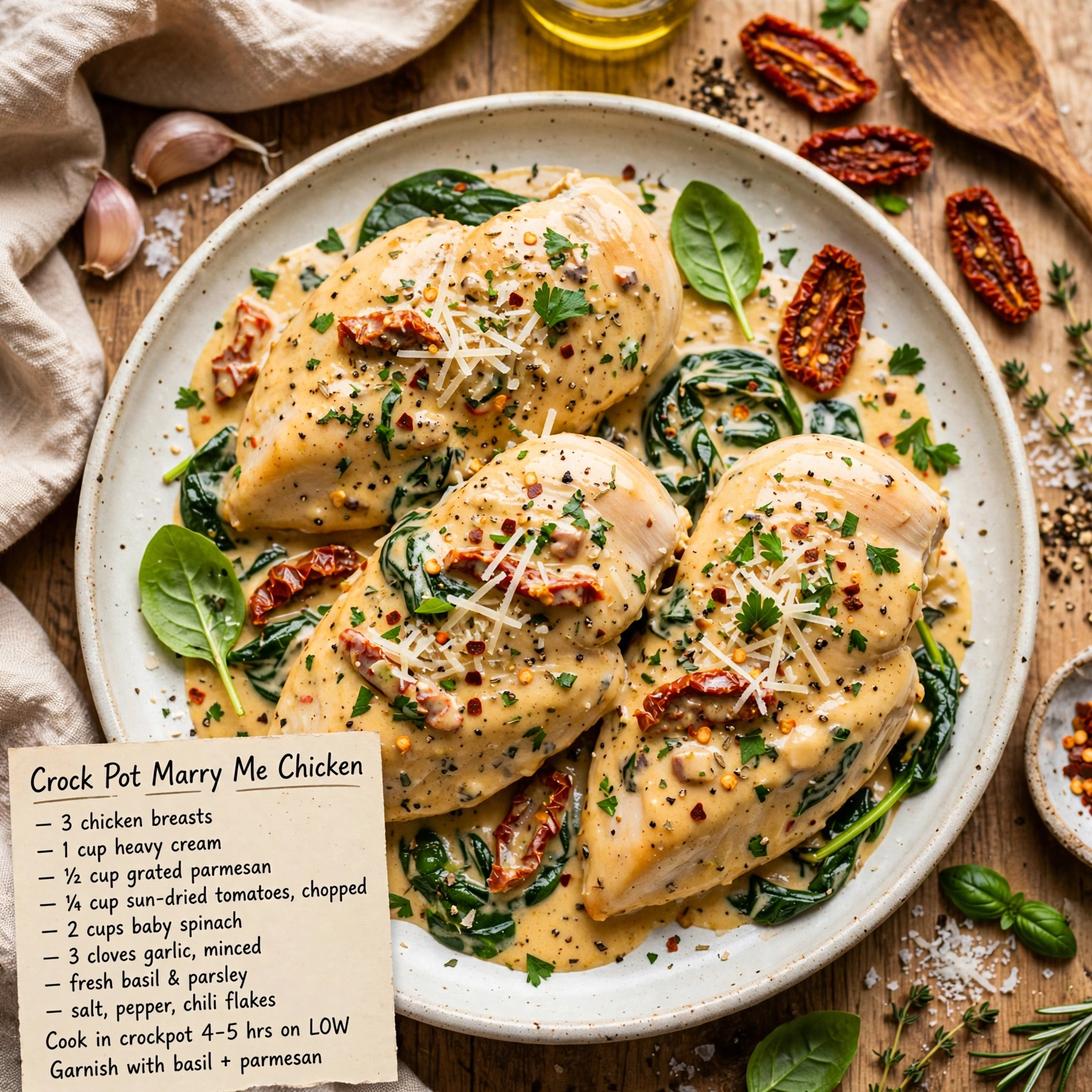 Crock Pot Marry Me Chicken