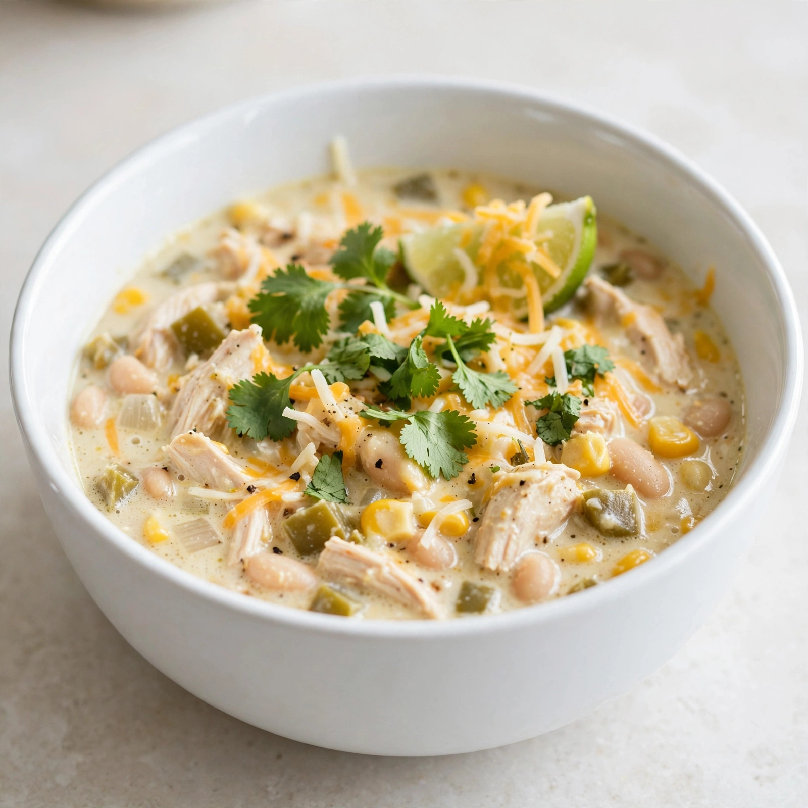Crockpot White Chicken Chili
