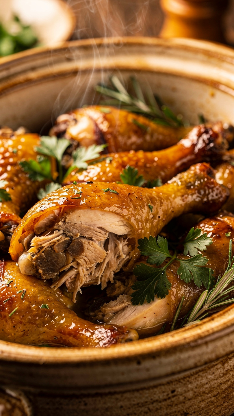Slow Cooker Chicken Legs (Juicy Crockpot Drumsticks)