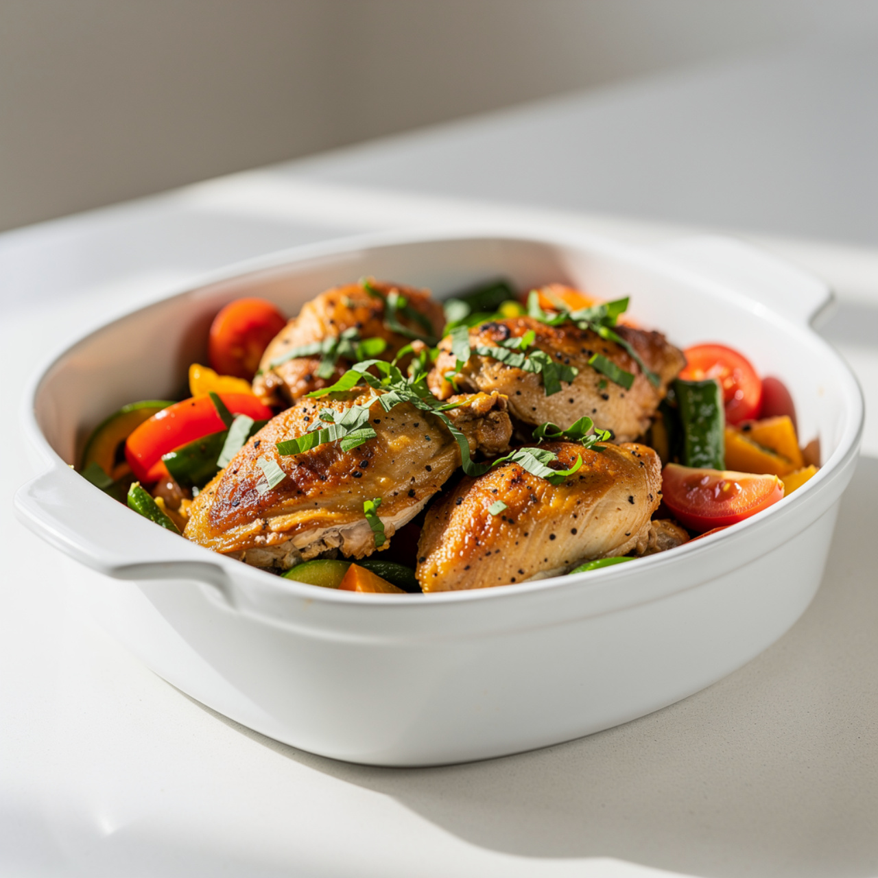 Low Sodium Chicken and Vegetable Skillet
